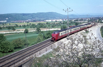 SBB TEE Diesel, Pratteln, 1966