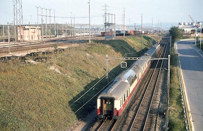SBB/DB Rheingold, Muttenz, 1971
