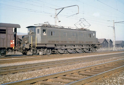 SBB, Aarau, Ae 4/7, Aufnahme 1961