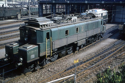 SBB, Zürich, Ce 6/8 I 14201, Aufnahme 1964