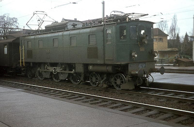 SBB Ae 3/6 III Brugg, 1965
