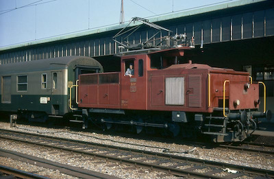 SBB Genève, Zweifrequenz-Rangierlok, 1974