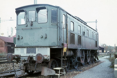 SBB Ae 3/6, Aarau, abgetakelt, 1974