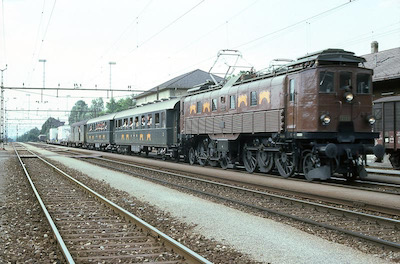 SBB Be 4/6 Wohlen, Fernsehzug, 1979