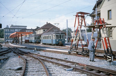 WSB Aarau, Bahnhofumbau, 1967