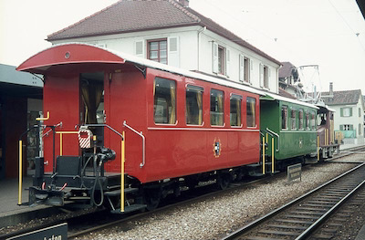 WSB Aarau, Farbiges Bähnchen, 1975