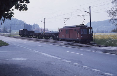 WSB Bleien, Güterzug, 1980