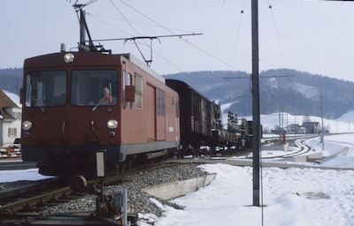 WSB Bleien, Güterzug, 1984