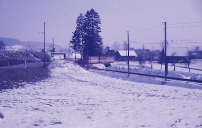 WSB Reinach Eien, alte Strecke, 1985