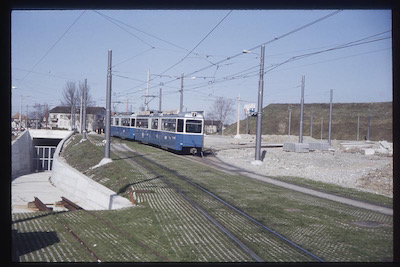 VBZ Milchbuck, Abzw. Schwamendingen, 1983