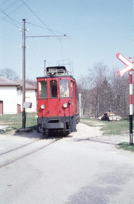 NStC Triebwagen, Front, 1964