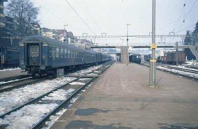 SBB Thalwil, 1970
