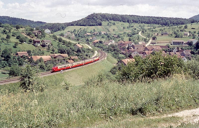 SBB Diesel TEE, Bözberg/Zeihen, 1963