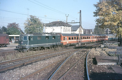 SBB Rheinfelden, orange RIC, 1985