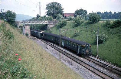SBB Gexi, Nationalbahn Richtung Lenzburg, 1967