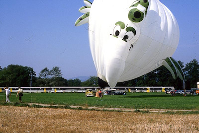 SBB Migros Wynecenter, Extrazug, Industriegeleise, Ballon, 1987