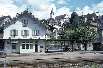 SBB Station Entlebuch, 1970