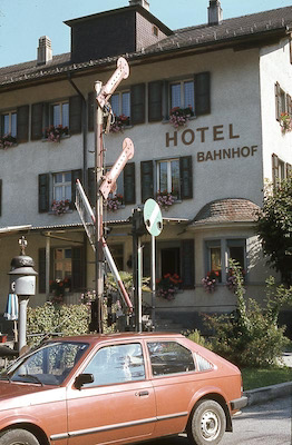 SBB Trubschachen, Restaurant Bahnhof, 1985