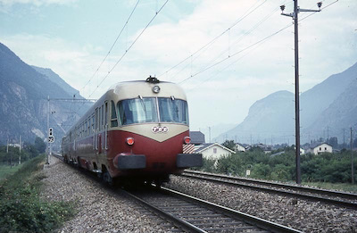 SBB/FS TEE Lemano, Vernayaz, 1967