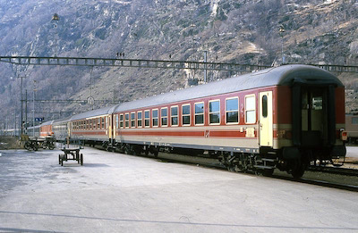 SBB/FS Brig, Milano-Genève, 1987