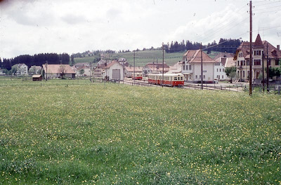 CJ Le Noirmont, Bahnhof, 1963