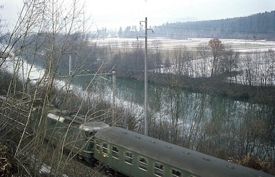 SBB Killwangen, Limmat, 1970