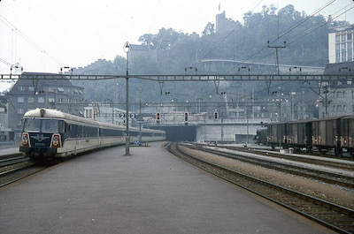 SBB/ÖBB Transalpin, Baden, 1967