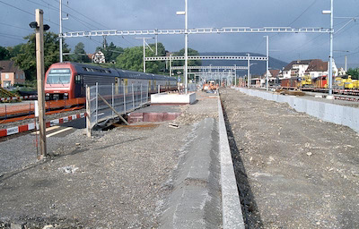 SBB Turgi, Umbau, Sep 1996