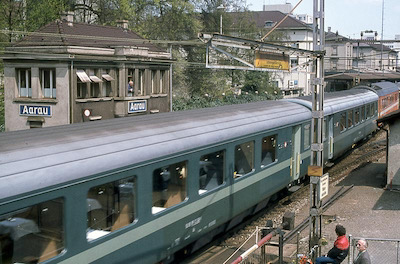 SBB Aarau, Salonwagen mit Queen, 1980