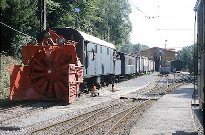 RhB Schneeschleuder, Chamby, 1993