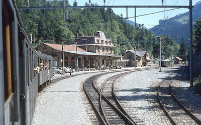 SBB Bahnhof Brünig-Hasliberg, 1965