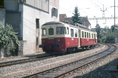 CJ Pruntrut, Triebwagen, 1975