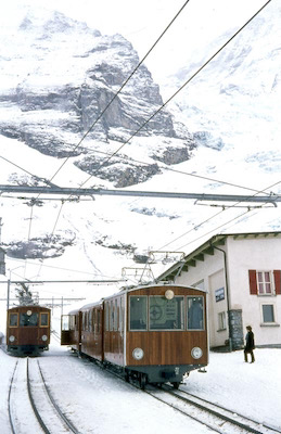 JB Eigergletscher, Lokzüge, 1970