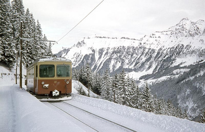 BLM Vor Mürren, Männlichen, 1978