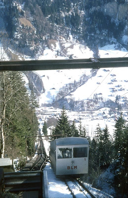 BLM Standseilbahn, 1969