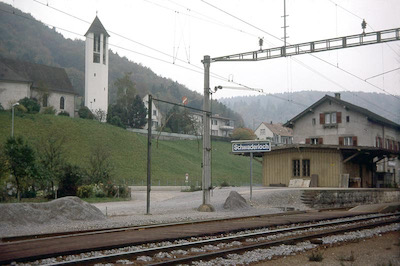 SBB Station Schwaderloch, 1977
