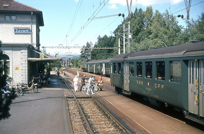 SBB Zurzach, Kreuzung, 1985