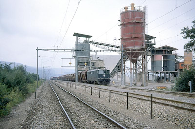SBB Weiach, Kiesverlad, 1968