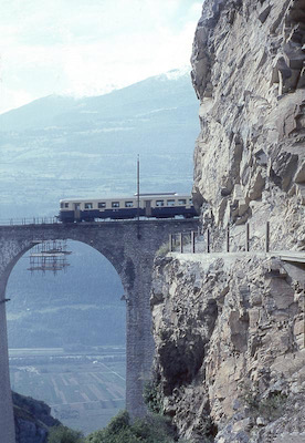 BLS Höhenweg Süd, Luegelkinn, 1965