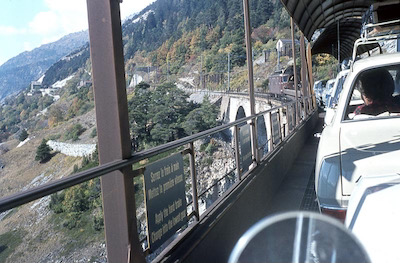 BLS Autozug, Luegelkin, 1971