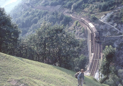 BLS Baltschieder-Viadukt, 1965