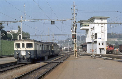 BLS Spiez, Stellwerk, 1971
