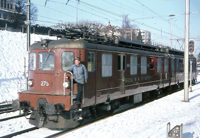 BLS Ae 8/8, Spiez, 1969