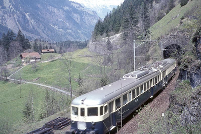 BLS Blauer Pfeil, Kandergrund-Mitholz, 1967