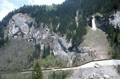 BLS Linienentwicklung Kandergrund, 1967