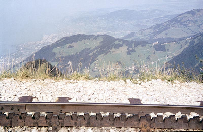 MGN, Rochers de Naye, Abt'sche Zahnstange, Aufnahme 1963
