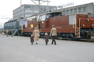 SBB Bm 6/6, Re 6/6, Aarau, Ausstellung, 1980