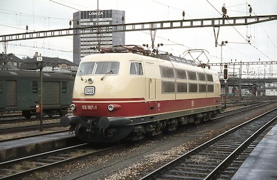 SBB/DB Basel SBB, IC-Lok, 1975