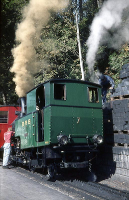 BRB Brienz, Lok 7, 1976