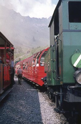BRB Planalp, Kreuzung, 1974